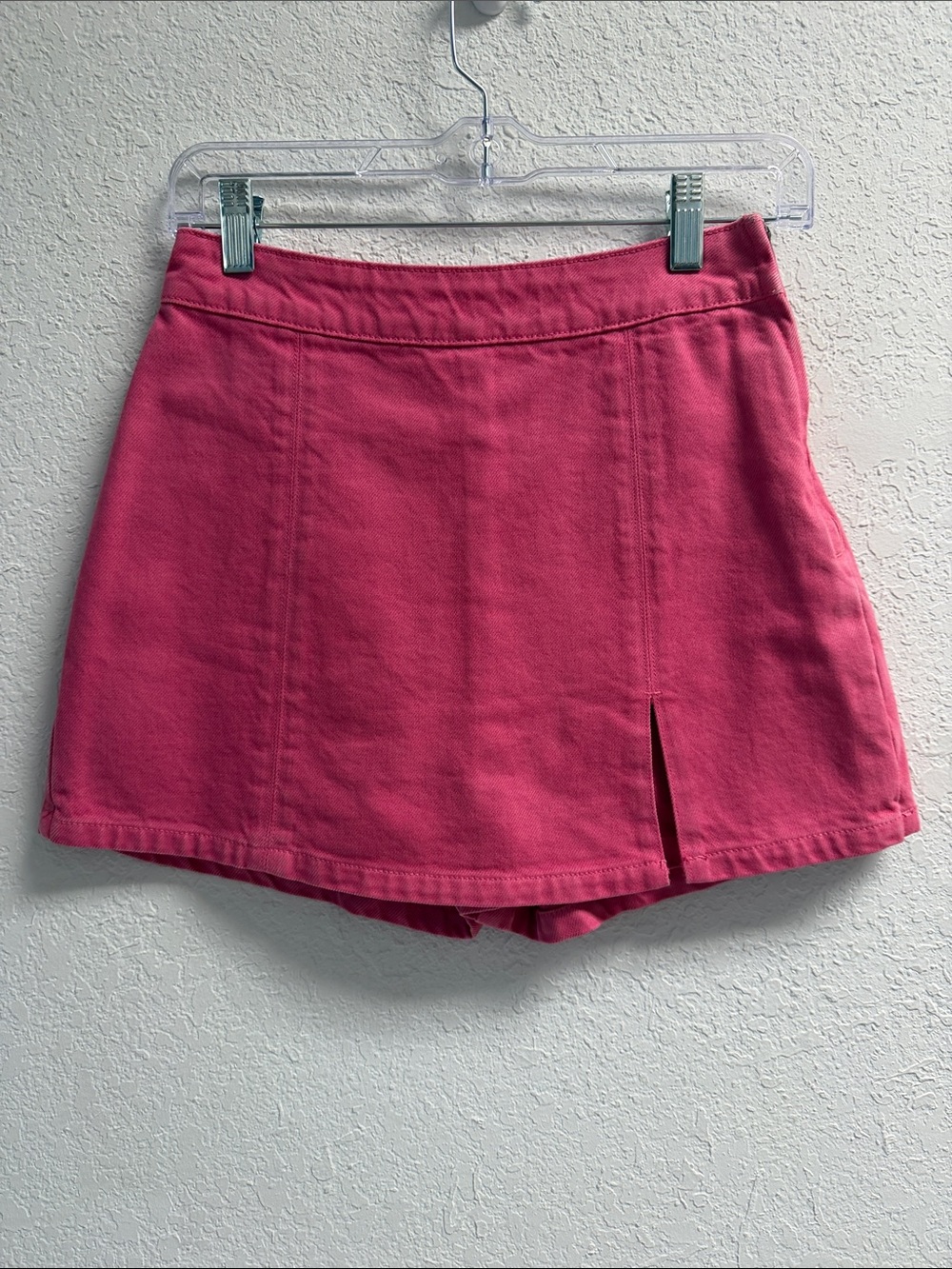 NWT English Factory Pink Women's Skort with Front Slit XS